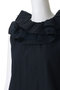 RUFFLE COLLAR BLOUSE マノフ/MANOF