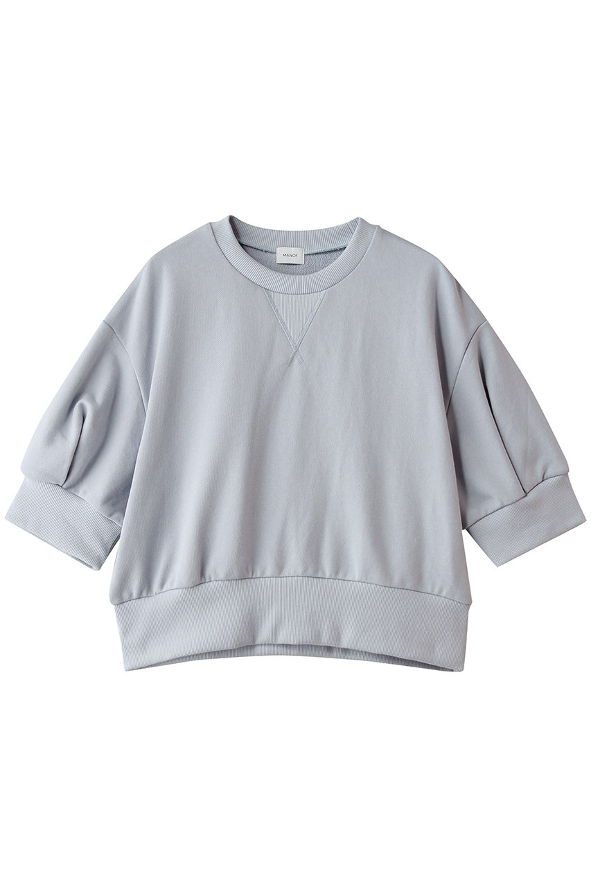 マノフ/MANOFのPUFFSLEEVE SWEAT TOPS(LAVENDER/80105-1273)