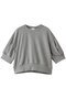 PUFFSLEEVE SWEAT TOPS マノフ/MANOF GRAY