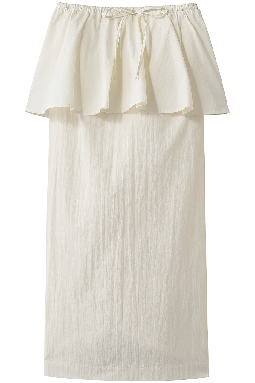 マノフ/MANOFのTIGHT SKIRT SET UP(IVORY/80109-6063)