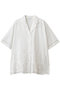 CUT WORK LACE  SHIRTS マノフ/MANOF WHITE