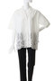 CUT WORK LACE  SHIRTS マノフ/MANOF