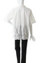 CUT WORK LACE  SHIRTS マノフ/MANOF
