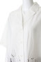 CUT WORK LACE  SHIRTS マノフ/MANOF
