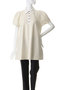 ROUND SLEEVE POLO TOPS マノフ/MANOF