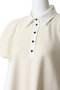 ROUND SLEEVE POLO TOPS マノフ/MANOF
