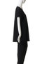 ROUND SLEEVE POLO TOPS マノフ/MANOF