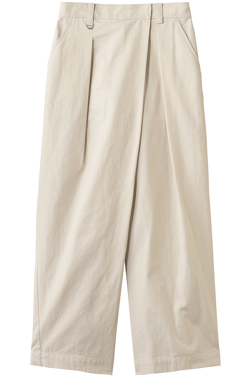 マノフ/MANOFのWRAP WIDE PANTS(IVORY/80110-7133)