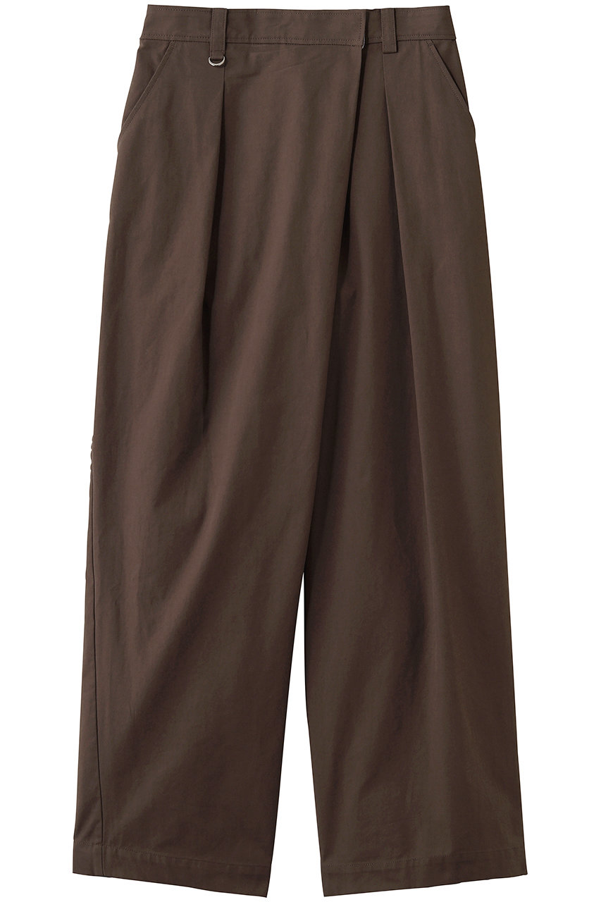 マノフ/MANOFのWRAP WIDE PANTS(BROWN/80110-7133)