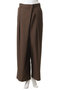 WRAP WIDE PANTS マノフ/MANOF