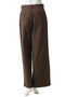 WRAP WIDE PANTS マノフ/MANOF