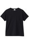 BASIC TULLE T-SHIRTS マノフ/MANOF BLACK