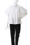 TUCK PUFF SLEEVE SHIRTS マノフ/MANOF