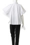 TUCK PUFF SLEEVE SHIRTS マノフ/MANOF