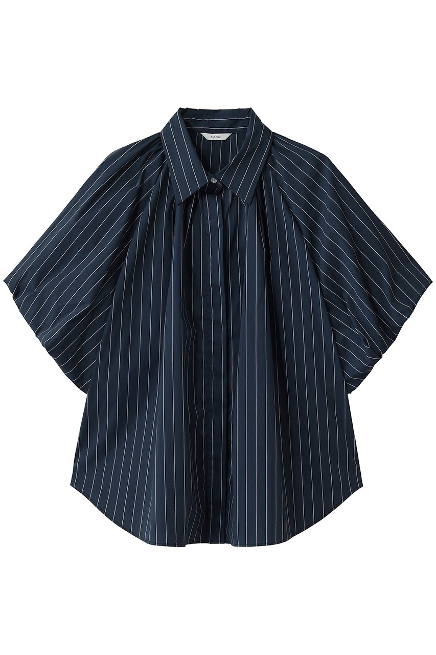 マノフ/MANOFのTUCK PUFF SLEEVE SHIRTS(N.STR/81122-4003)