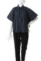 TUCK PUFF SLEEVE SHIRTS マノフ/MANOF