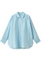SHEER 2WAY OVER SHIRTS マノフ/MANOF L.BLU