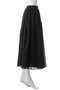 SHEER GATHERED FLARE SKIRT マノフ/MANOF