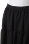 SHEER GATHERED FLARE SKIRT マノフ/MANOF