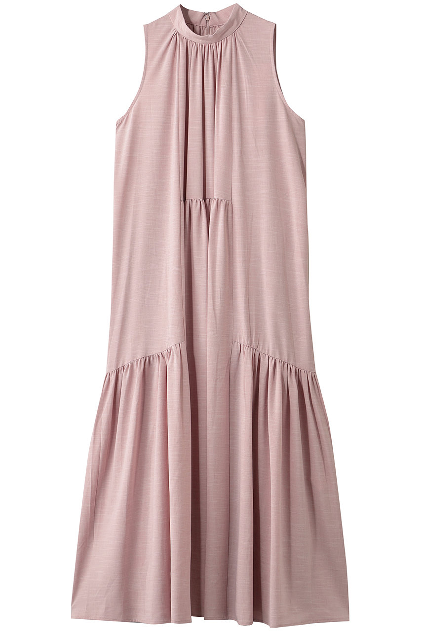 マノフ/MANOFのSLEEVELESS GATHERED ONE PIECE(PINK/81112-5023)