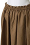WAIST GATHERED FLARED SKIRT マノフ/MANOF