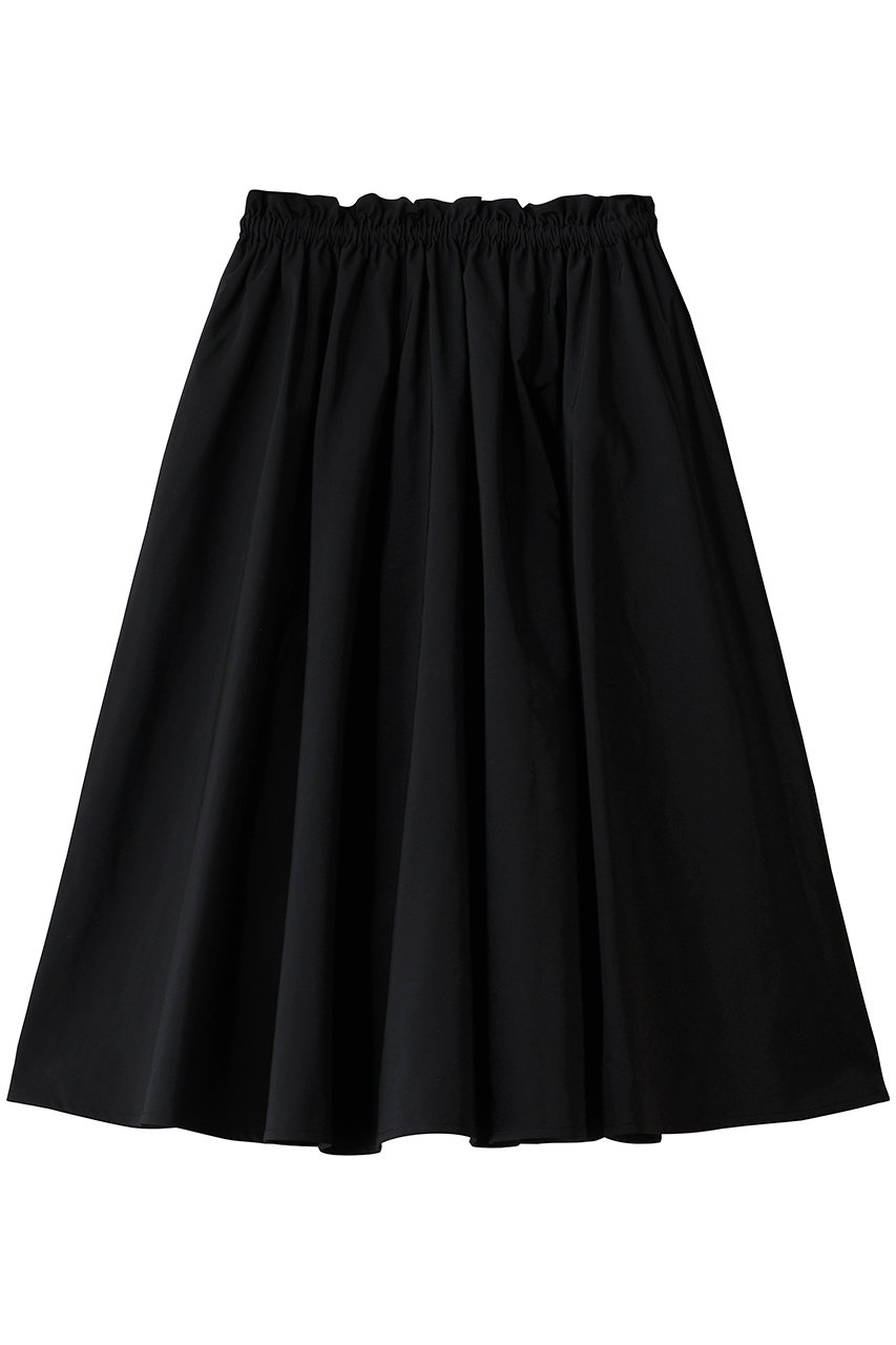 マノフ/MANOFのWAIST GATHERED FLARED SKIRT(BLACK/81109-6023)