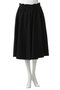 WAIST GATHERED FLARED SKIRT マノフ/MANOF