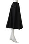 WAIST GATHERED FLARED SKIRT マノフ/MANOF