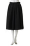 WAIST GATHERED FLARED SKIRT マノフ/MANOF
