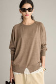 Cashmere ラグランプルオーバー