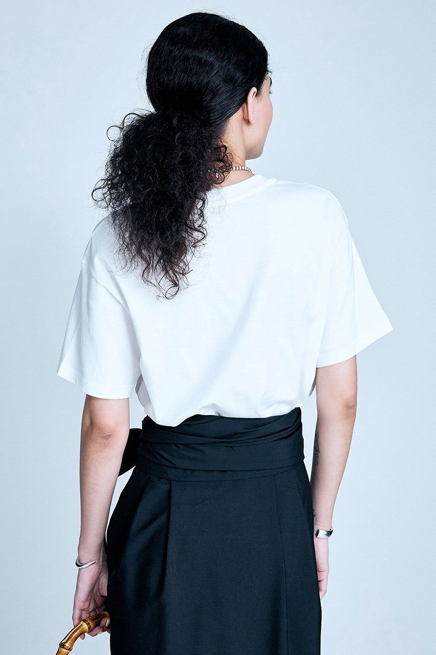 BRILL(ブリル)｜ギザテンジクTシャツ/ホワイト の通販｜ELLESHOP