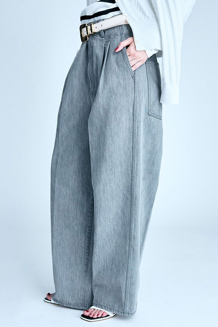 今期新品BRILLブリルdenimデニム5ポケットパンツ38ブルーダメージ 今期新品BRILLブリルdenimデニム5ポケットパンツ38ブルー