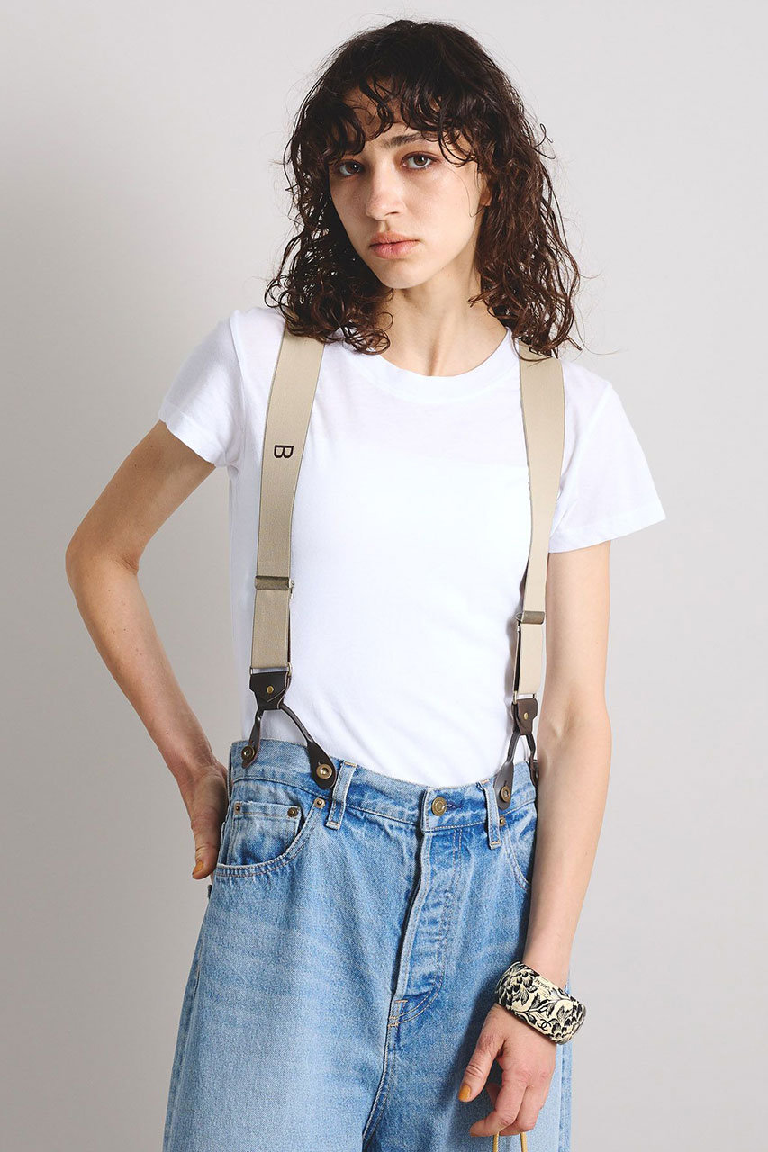 BRILL ブリル サスペンダー Bサスペンダー ベルト BRILL(ブリル)｜Bサスペンダー/ベージュ の通販｜ELLESHOP・(エル