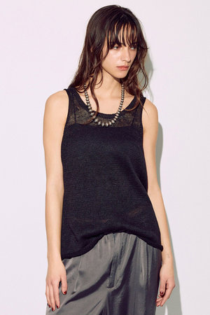 ニットキャミソール