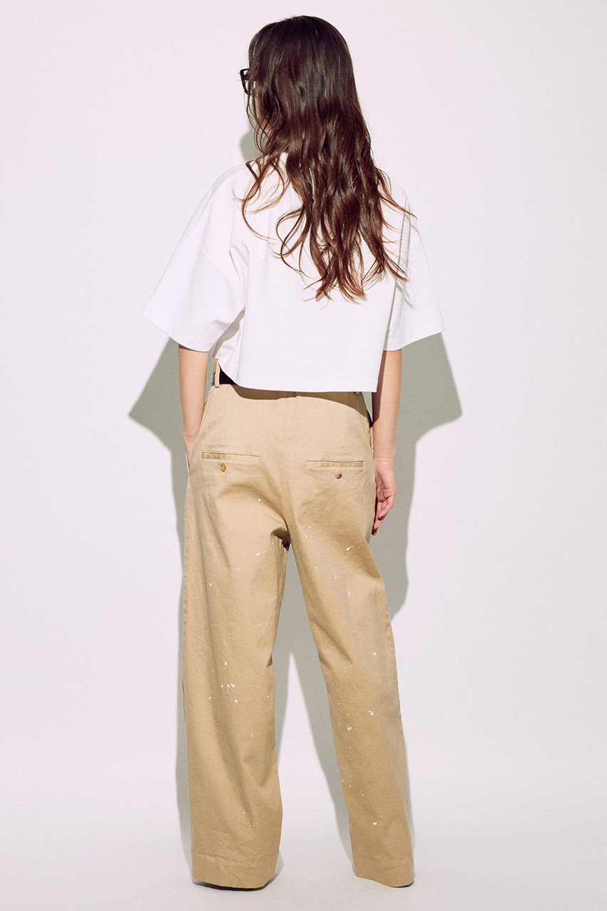 【BRILL】※完売品　ショートユルTシャツ BRILL(ブリル)｜ショートユルTシャツ/ホワイト の通販｜ELLESHOP