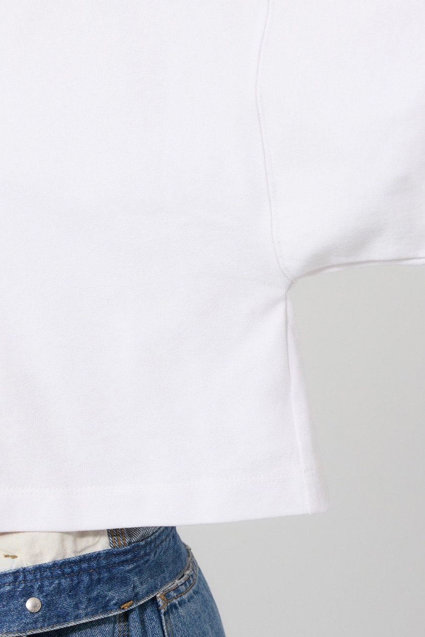 【BRILL】※完売品　ショートユルTシャツ BRILL(ブリル)｜ショートユルTシャツ/ホワイト の通販｜ELLESHOP