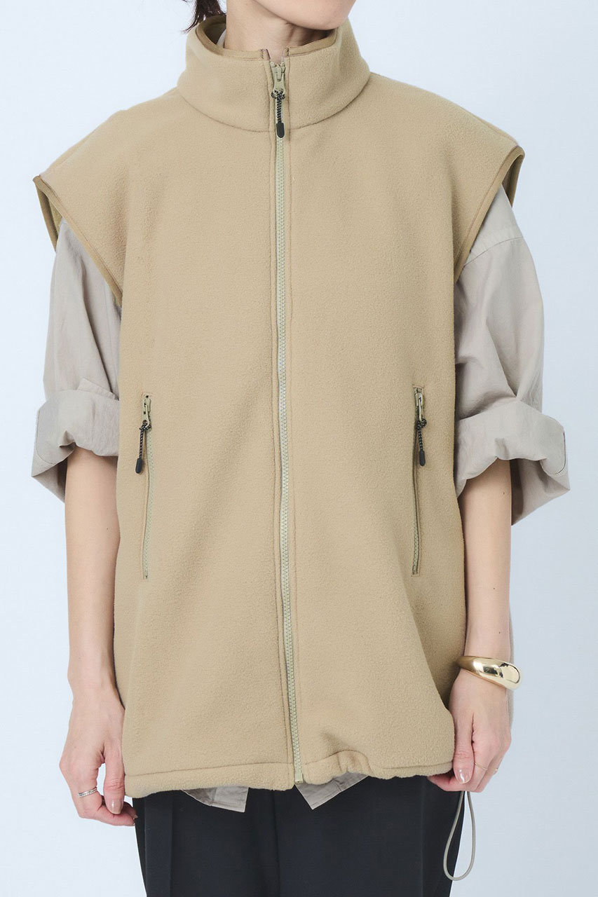BRILL(ブリル)|フリースベスト/ベージュ の通販|ELLESHOP BRILL(ブリル)|フリースベスト/ベージュ の通販|ELLESHOP