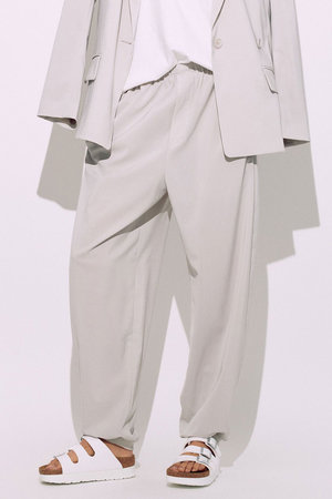 ブリル/BRILLのヘムドローストリングパンツ(110600/110601)