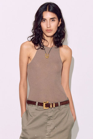 ブリル/BRILLのシルクアメスリタンク(110100/110101)