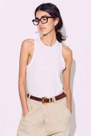 ブリル/BRILLのハイツイストアメスリノースリーブTシャツ(110100/110101)