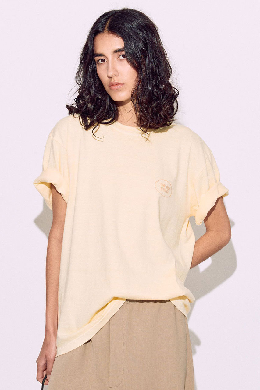 BRILL(ブリル)｜【JJ Mercer】バックプリントTシャツ/イエロー の通販