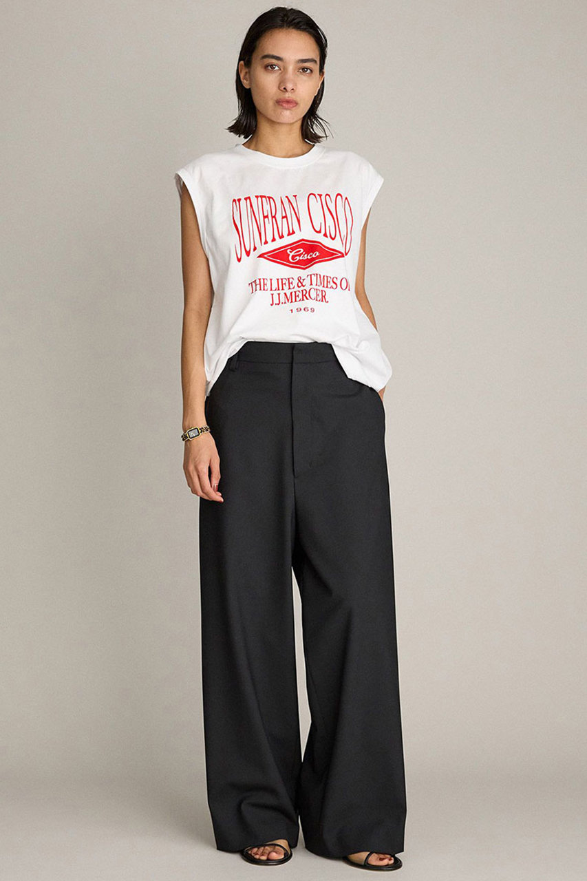 BRILL(ブリル)｜ストレッチストレートパンツ/ブラック の通販