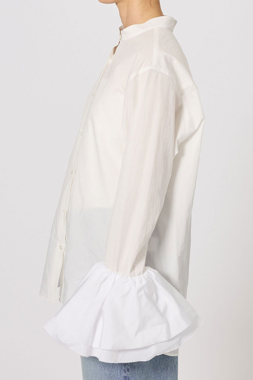 BRILL(ブリル)｜ポエットスリーブシャツ/ホワイト の通販｜ELLESHOP