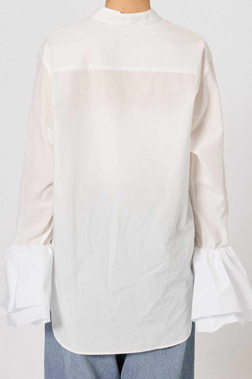 BRILL(ブリル)｜ポエットスリーブシャツ/ホワイト の通販｜ELLESHOP