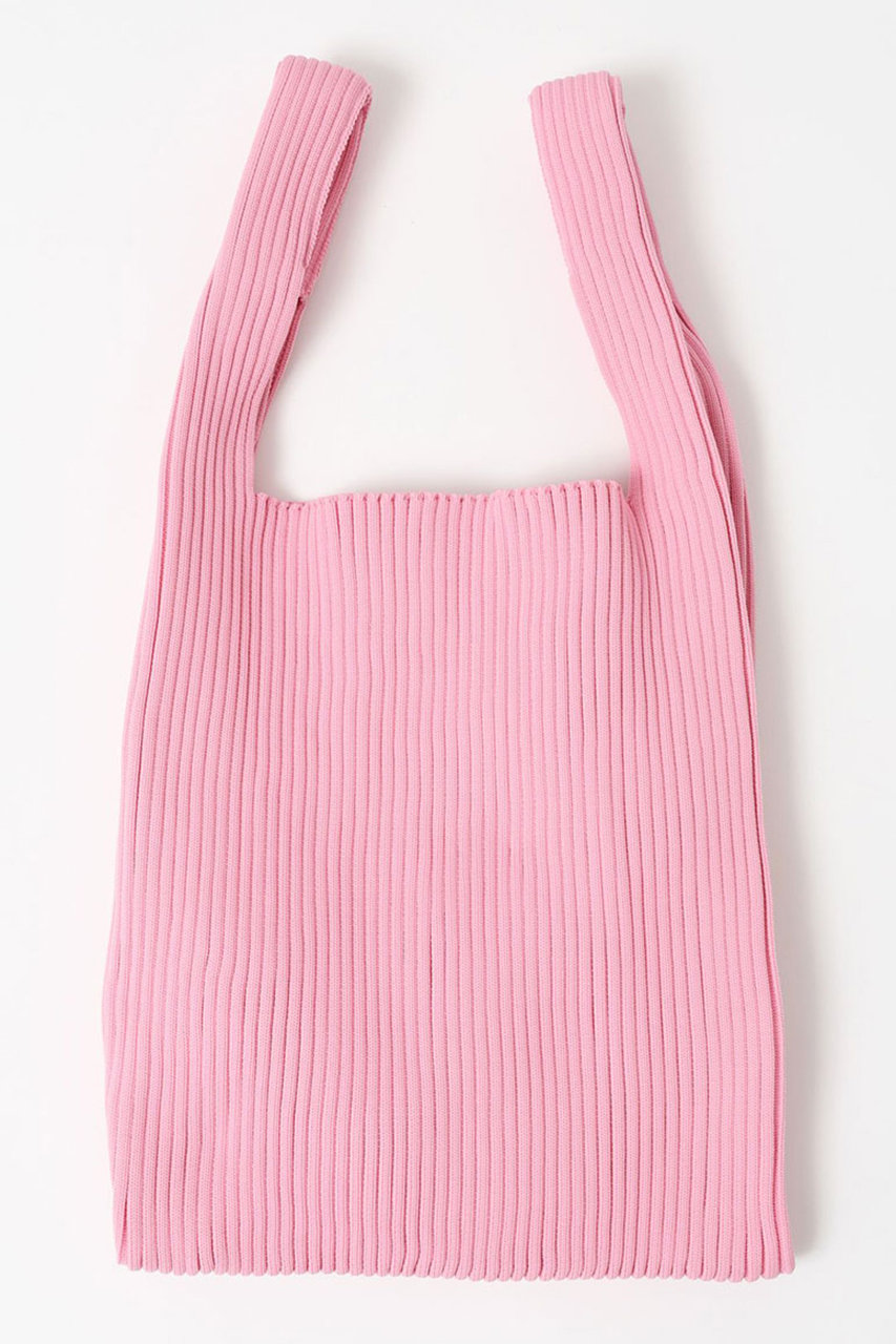 【新品未使用】 BRILL ニットバッグ M コーラルピンク BRILL(ブリル)｜MニットBAG/ピンク の通販｜ELLESHOP・(エル