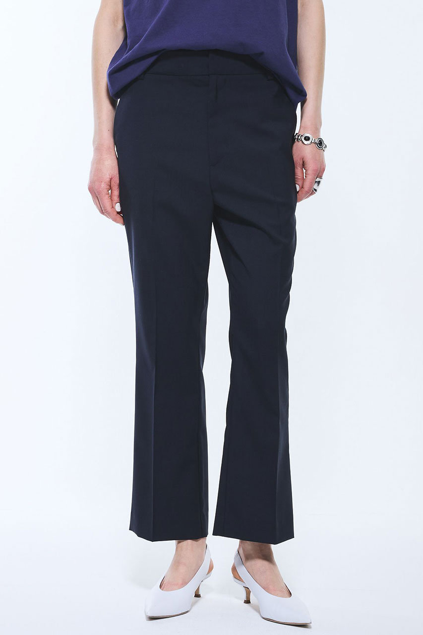 BRILL Wnyマニッシュパンツ (ネイビー, 36) ブリル ELLE SHOP BRILL Wnyマニッシュパンツ (ネイビー, 36) ブリル ELLE SHOP