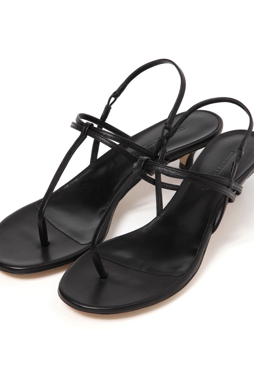 BRILL 【BRENTELLA】Wストラップトングサンダル (ブラック, 38) ブリル ELLE SHOP BRILL 【BRENTELLA】Wストラップトングサンダル (ブラック, 38) ブリル ELLE SHOP