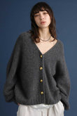 カシミヤ2WAYカーディガン