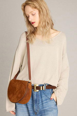 ブリル/BRILLのCAFE LATTE プルオーバーニット(110300/110301)