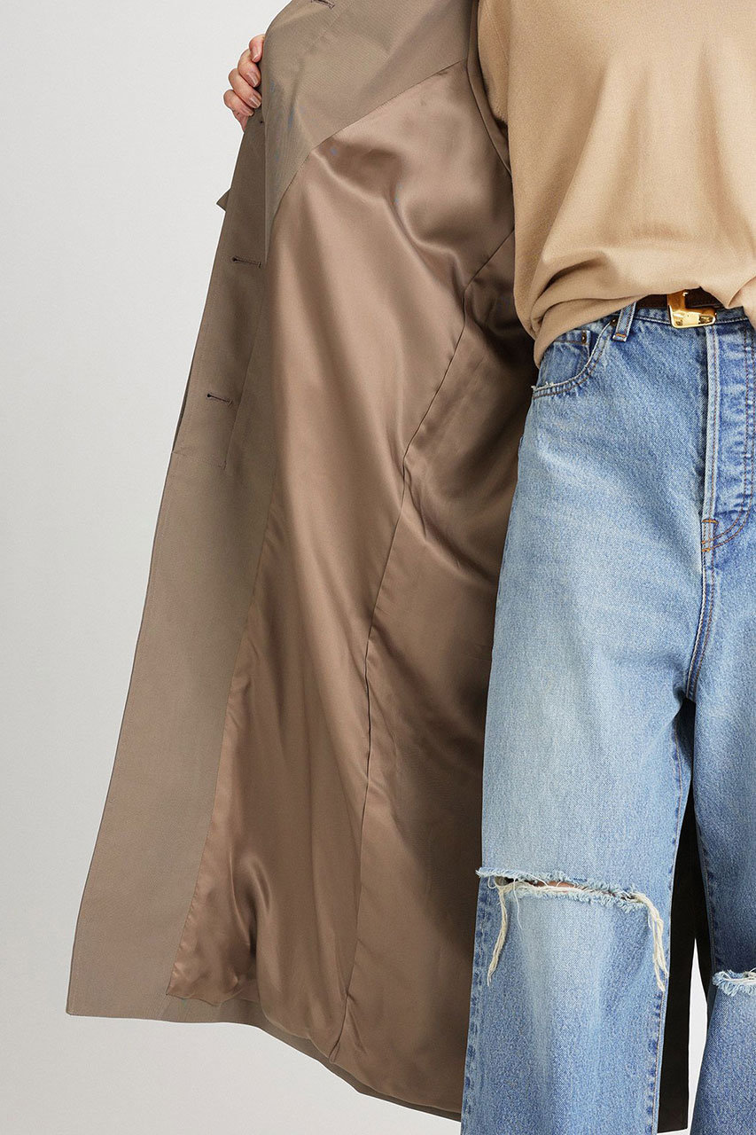 本日のみ値下げ　BRILL ブリル　ステンカラードローストリングブルゾン 本日のみ値下げ BRILL ブリル ステンカラードローストリングブルゾン